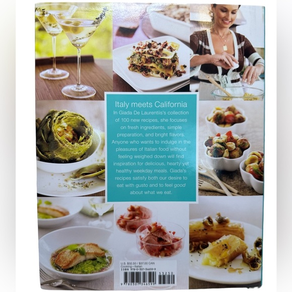 Giada’s Kitchen- New Italian Favorites Hardback Cookbook Like New - Picture 5 of 6